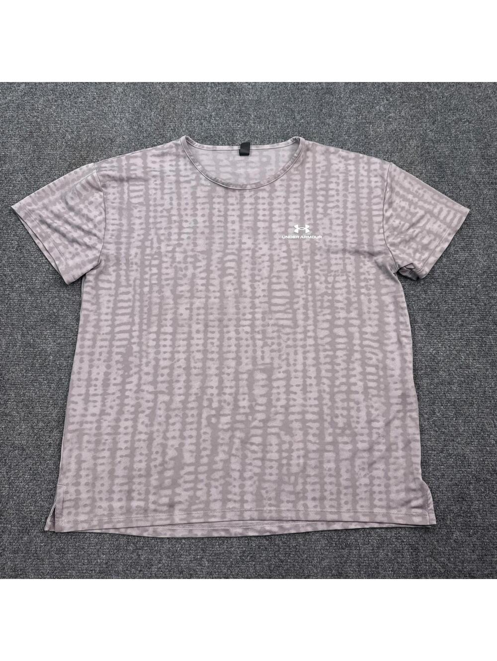 Under Armour Rush T Shirt Top Womens Size Small Crew Neck Gym Yoga Running